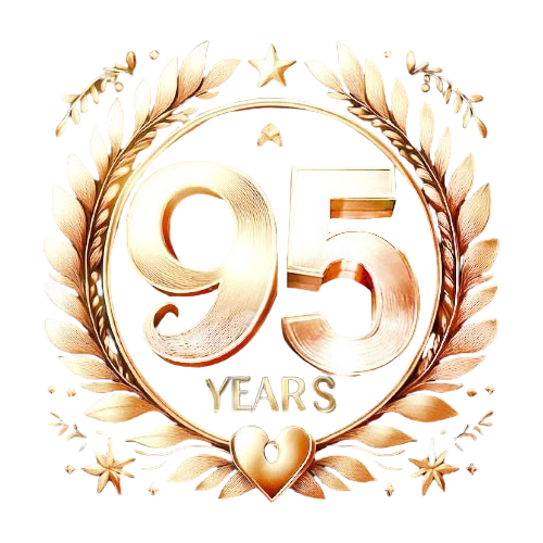 90 years emblem